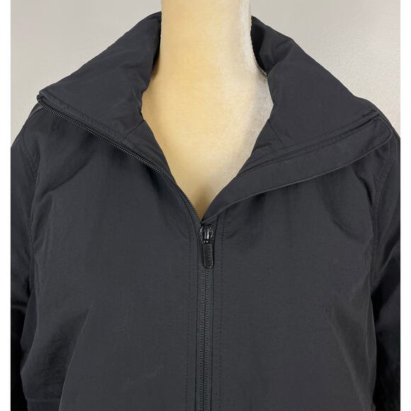 Quince Water Repellent Windproof Lightweight Hooded Jacket Black Medium - Picture 7 of 13